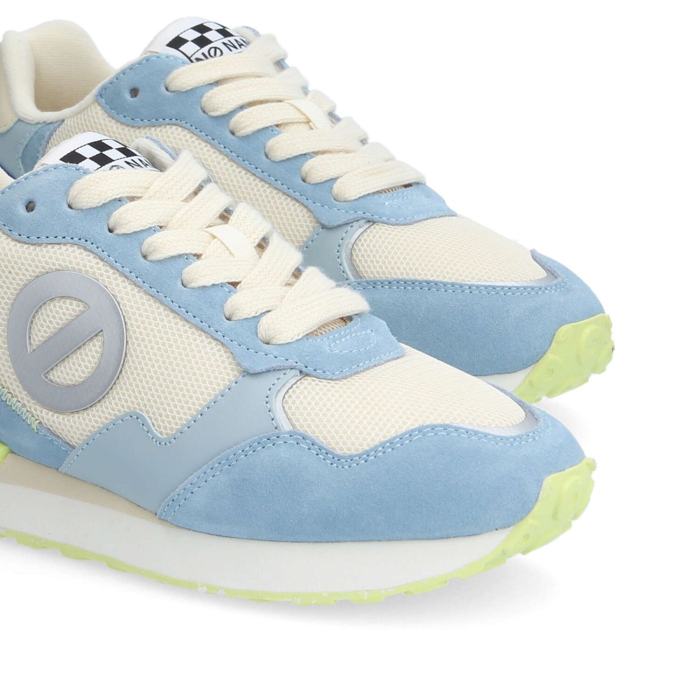 TOVA RUNNER W - SUEDE/MESH/NAPP - DENIM BLUE/OFF WHITE/BLUE